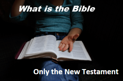 Why do some say only the New Testament matters?