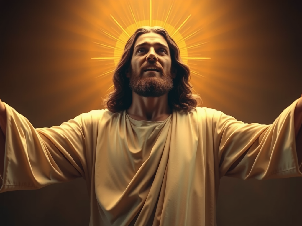 jesus arms wide open 