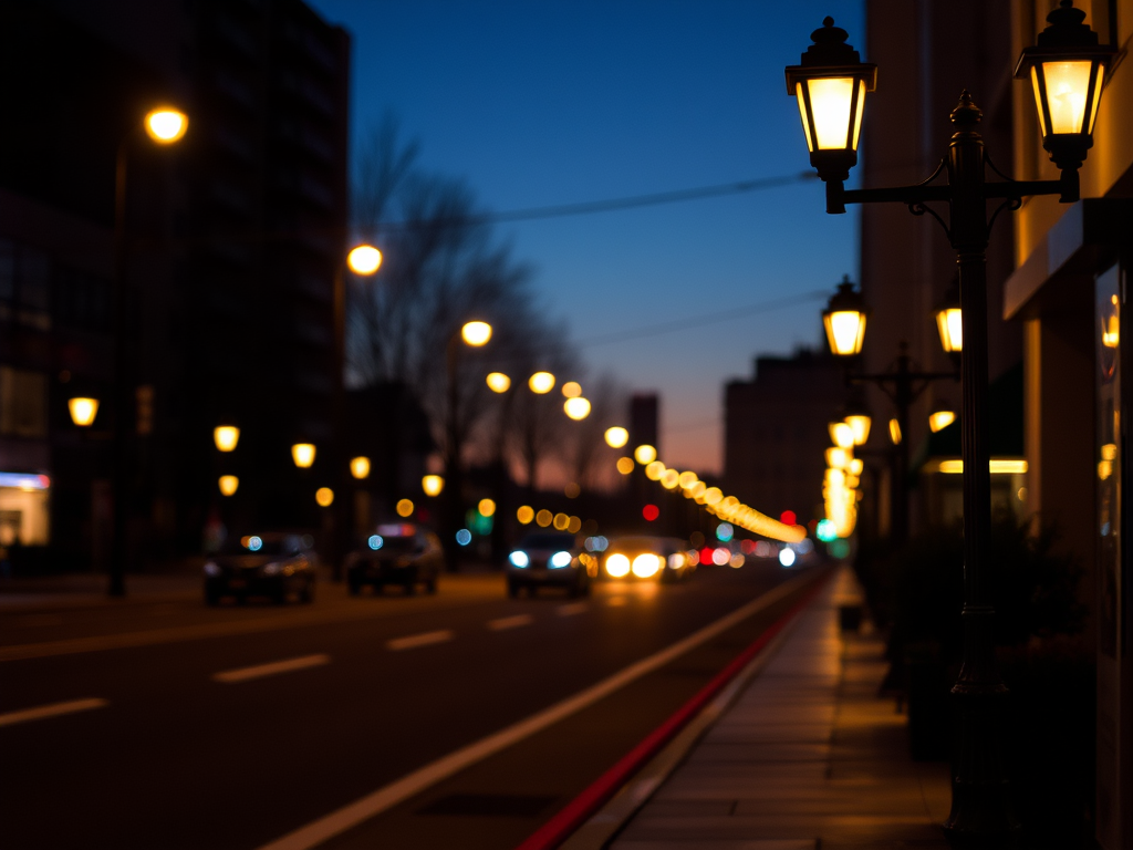 street lights