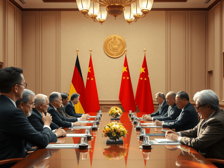 Trade, Ukraine and new world order are top concerns on German leader’s visit to China