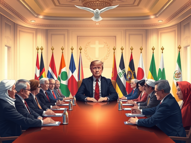 47 Countries Expected to Join First Trump Board of Peace Meeting