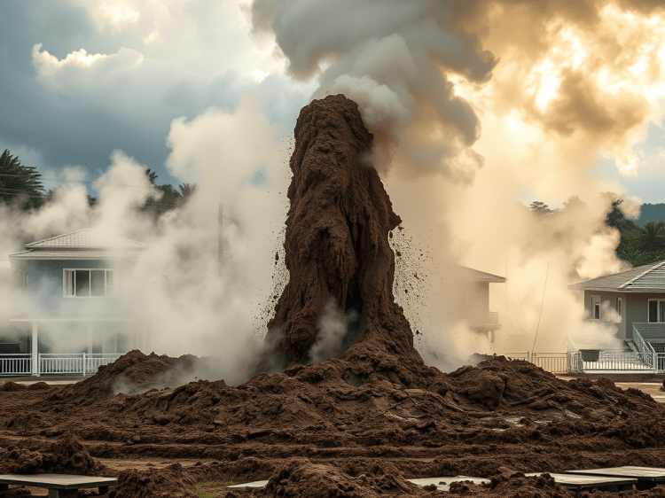 Mud volcano erupts near homes in Colombia; evacuations underway